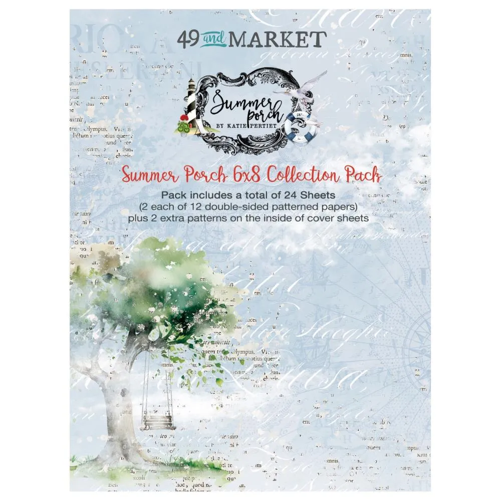 49 & Market Collection Pack 6"X8" Summer Porch