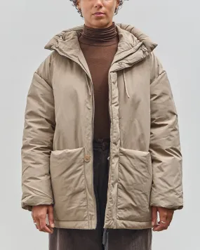 7115 by Szeki Hooded Puffer, Taupe