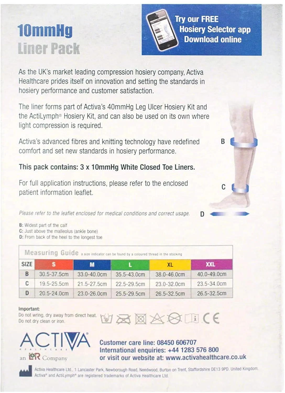 Activa Stocking Liner Pack Open Toe 10mmHg - S/M/L/XL/XXL Sand