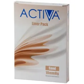 Activa Stocking Liner Small Sand 10mmHg x 3