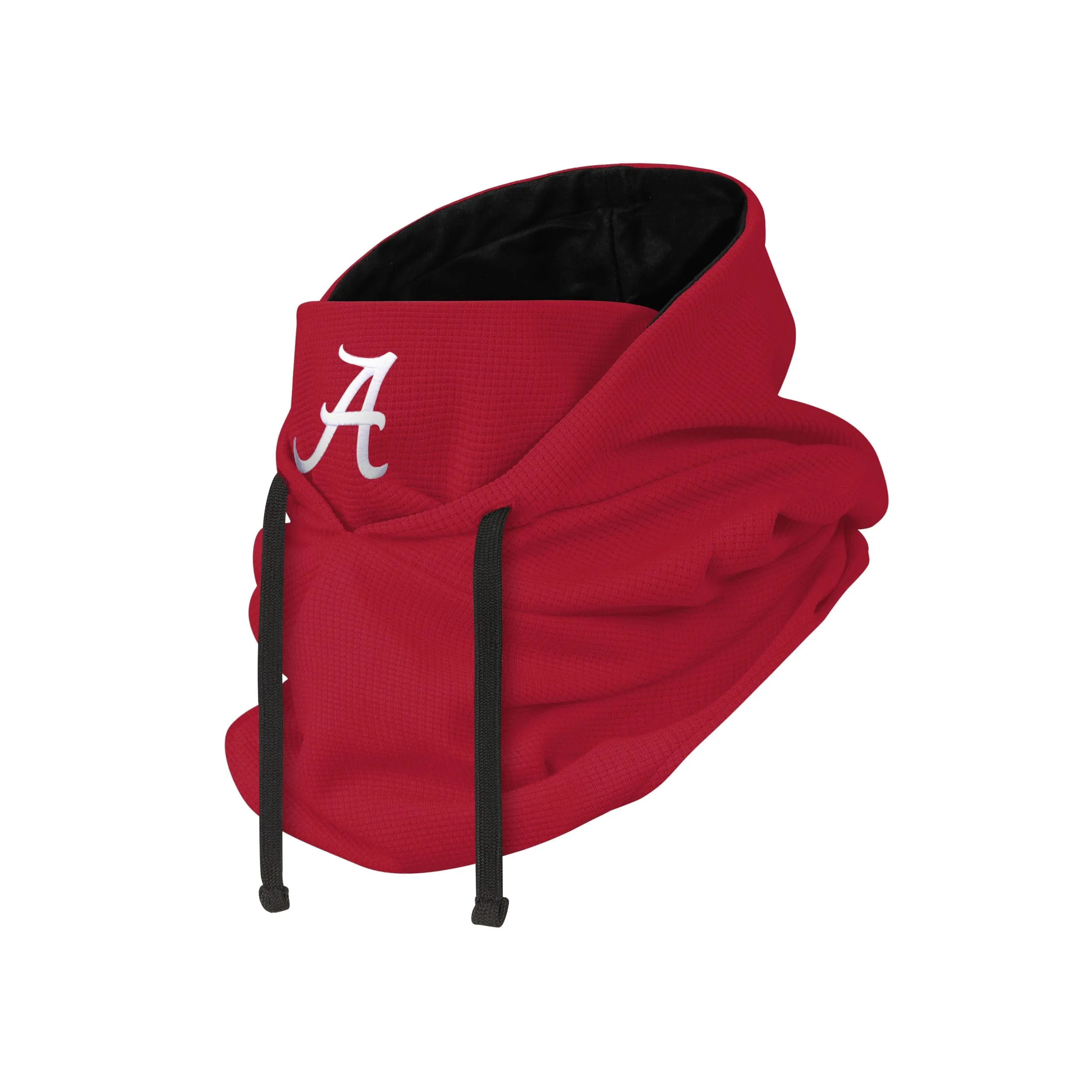 Alabama Crimson Tide NCAA Waffle Drawstring Hooded Gaiter