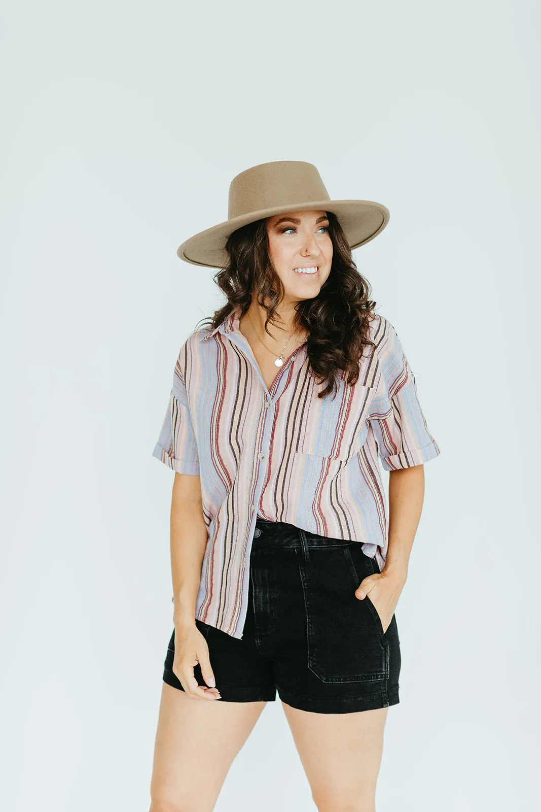 Alondra Striped Top