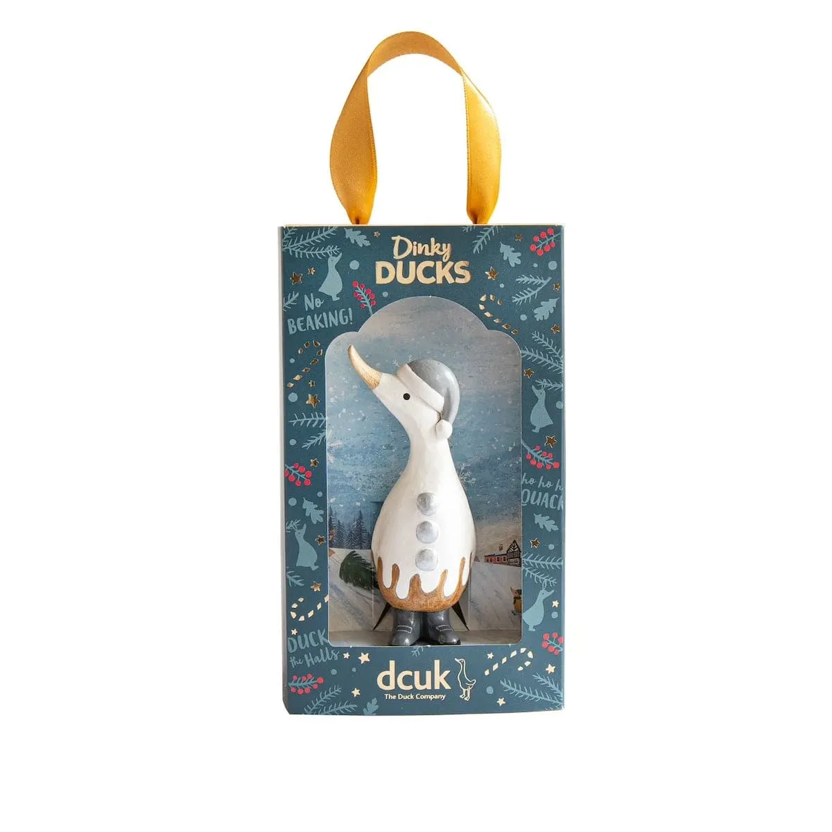 Alpine Dinky Wooden Christmas Ducks in Gift Boxes - Choice of Design