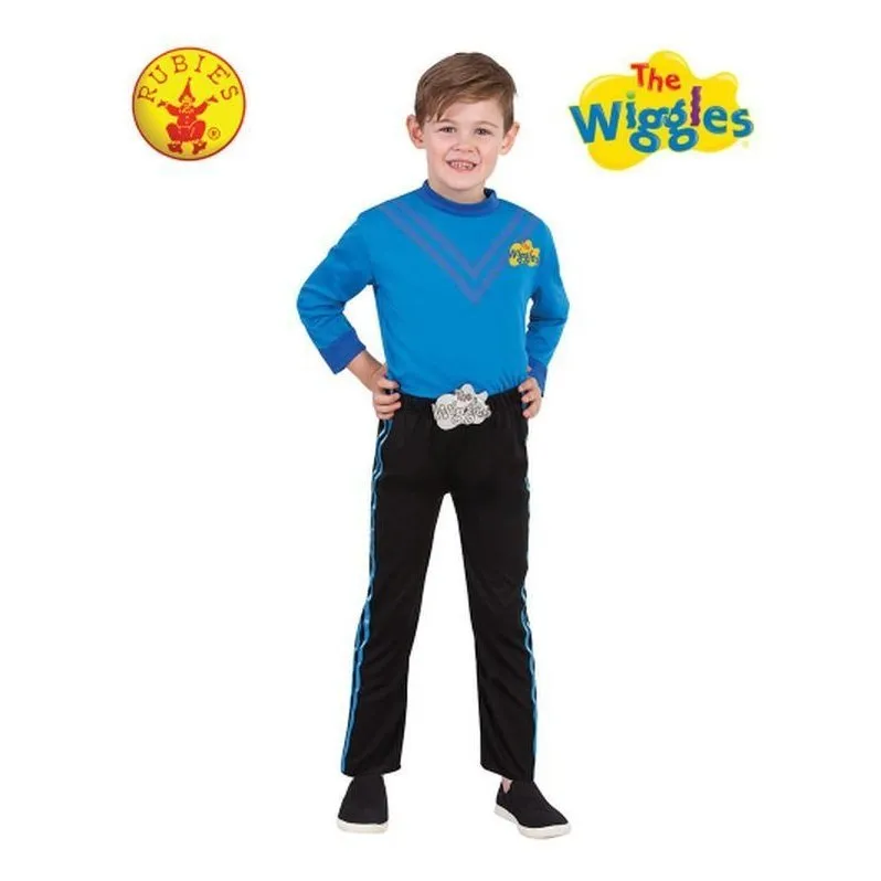 Anthony Wiggle Deluxe Costume (Blue) Size 3 5