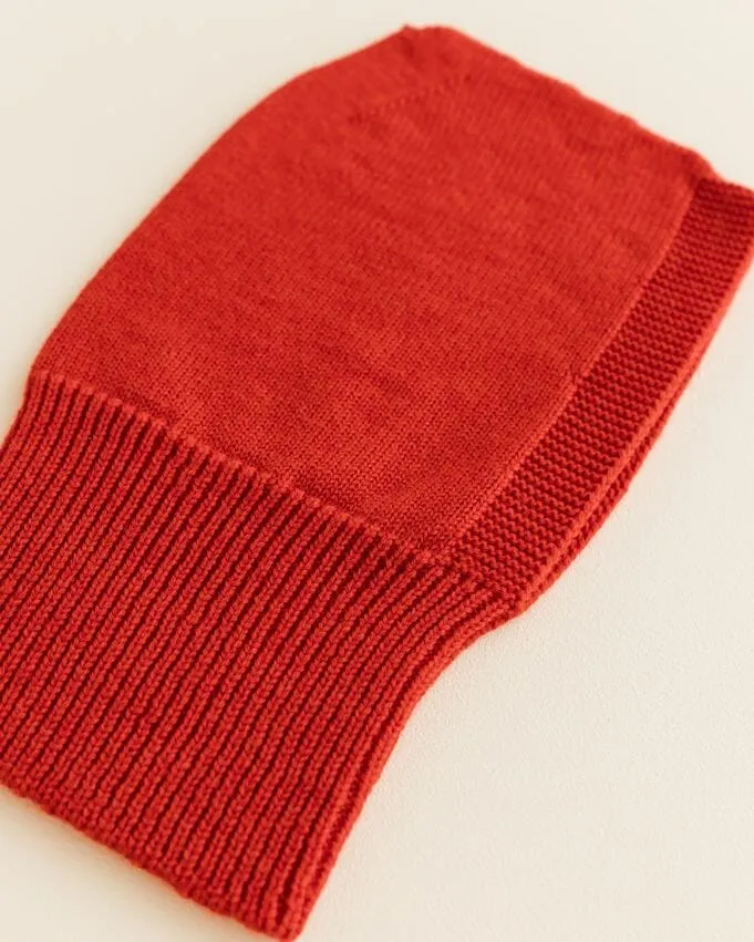 Balaclava Eddy - Red - Hvid