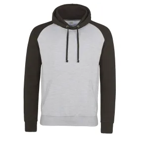 Baseball Hoodie | HEATHER GREY/JET BLACK