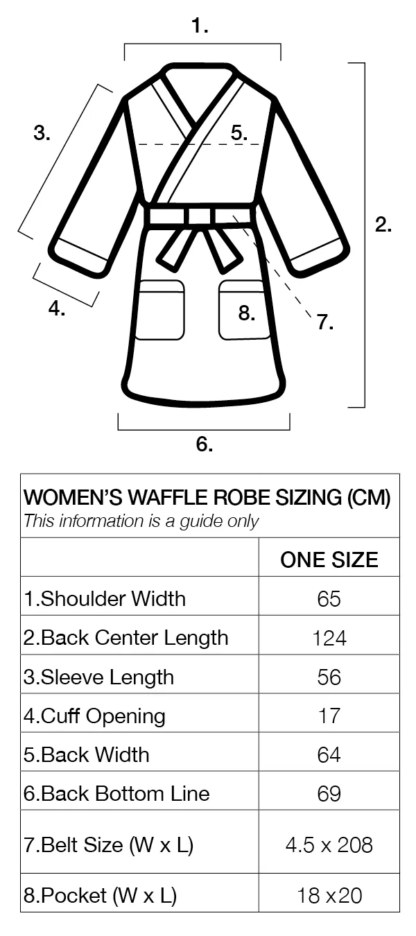 Bath Robe - Cosy Luxe Waffle