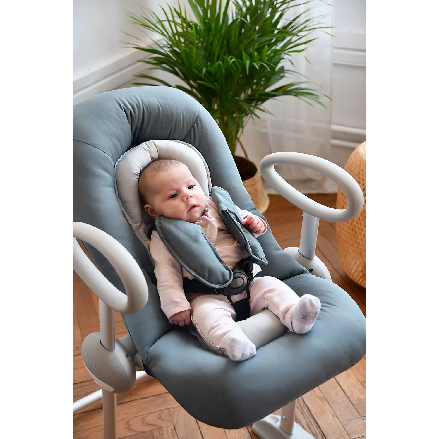 Beaba Up & Down Bouncer - Cosy Mineral