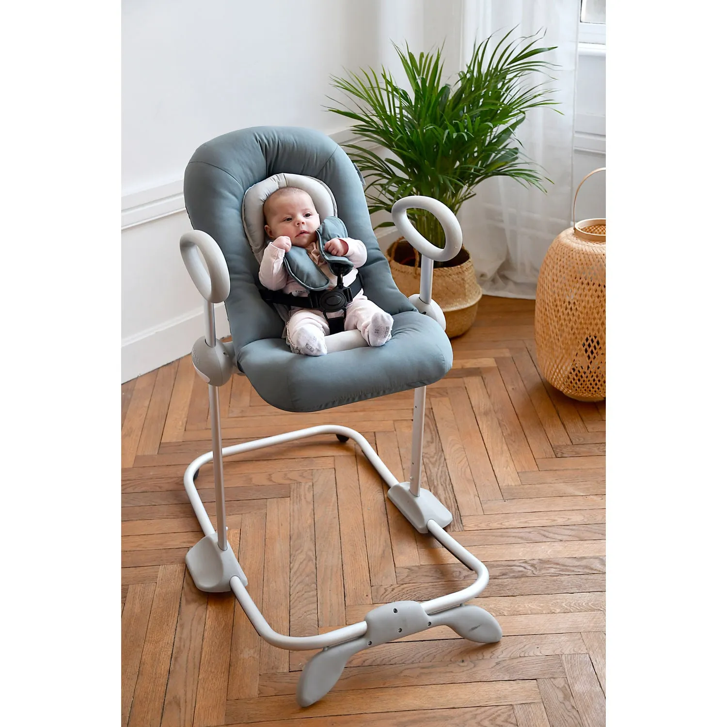 Beaba Up & Down Bouncer - Cosy Mineral