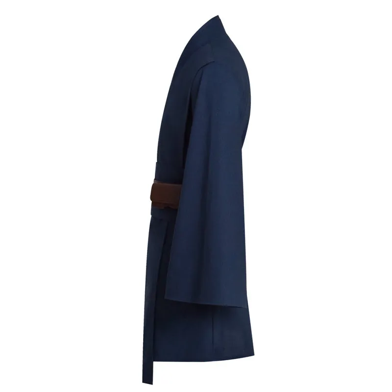 Becostume Star Wars Jedi Cosplay Costume Jedi Blue Robe Suit