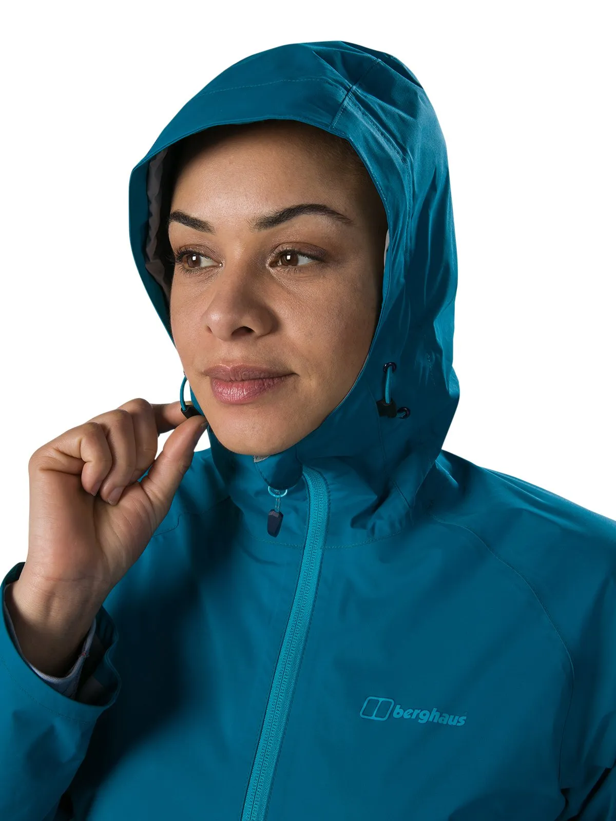 Berghaus Women`s Deluge Pro Waterproof Jacket Deep Lagoon