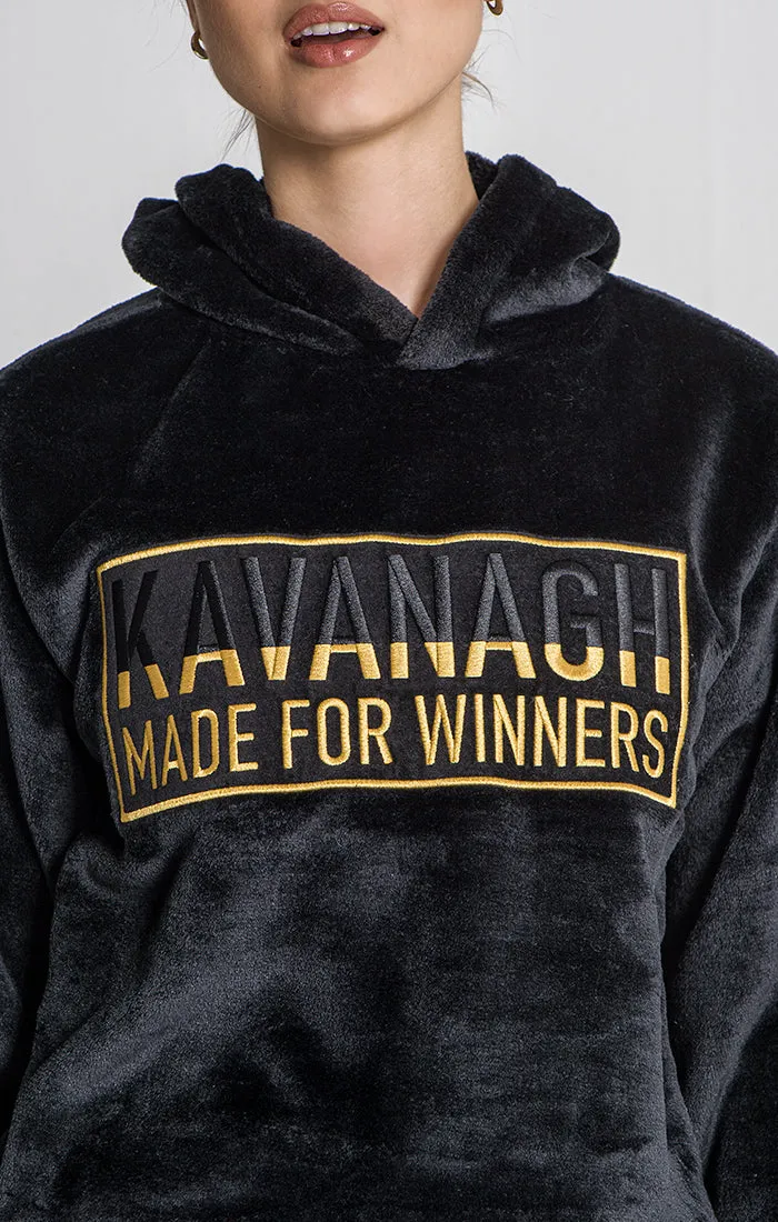 Black GK Patch Hoodie