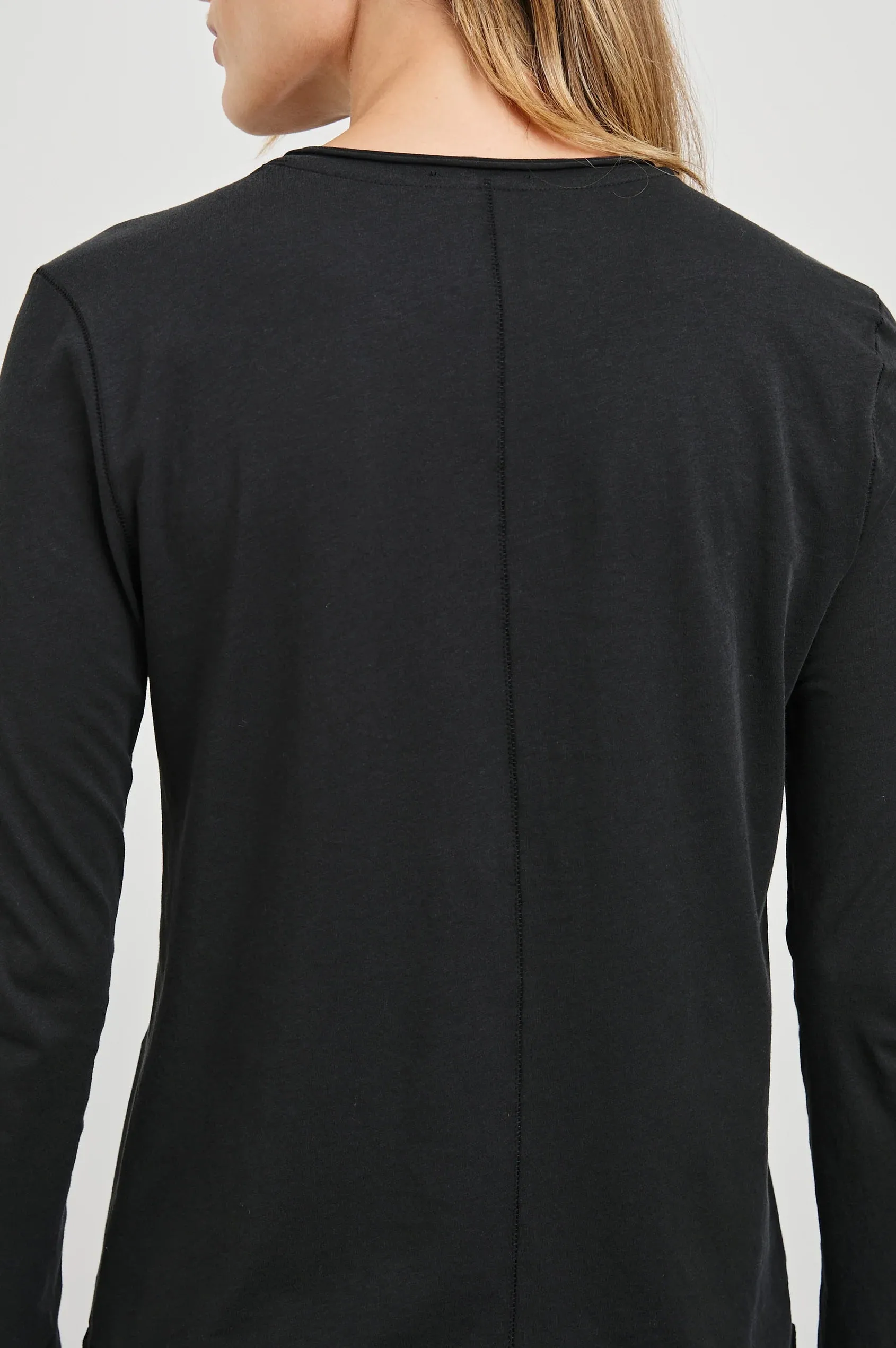 Black Long Sleeve Top