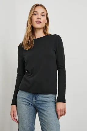 Black Long Sleeve Top