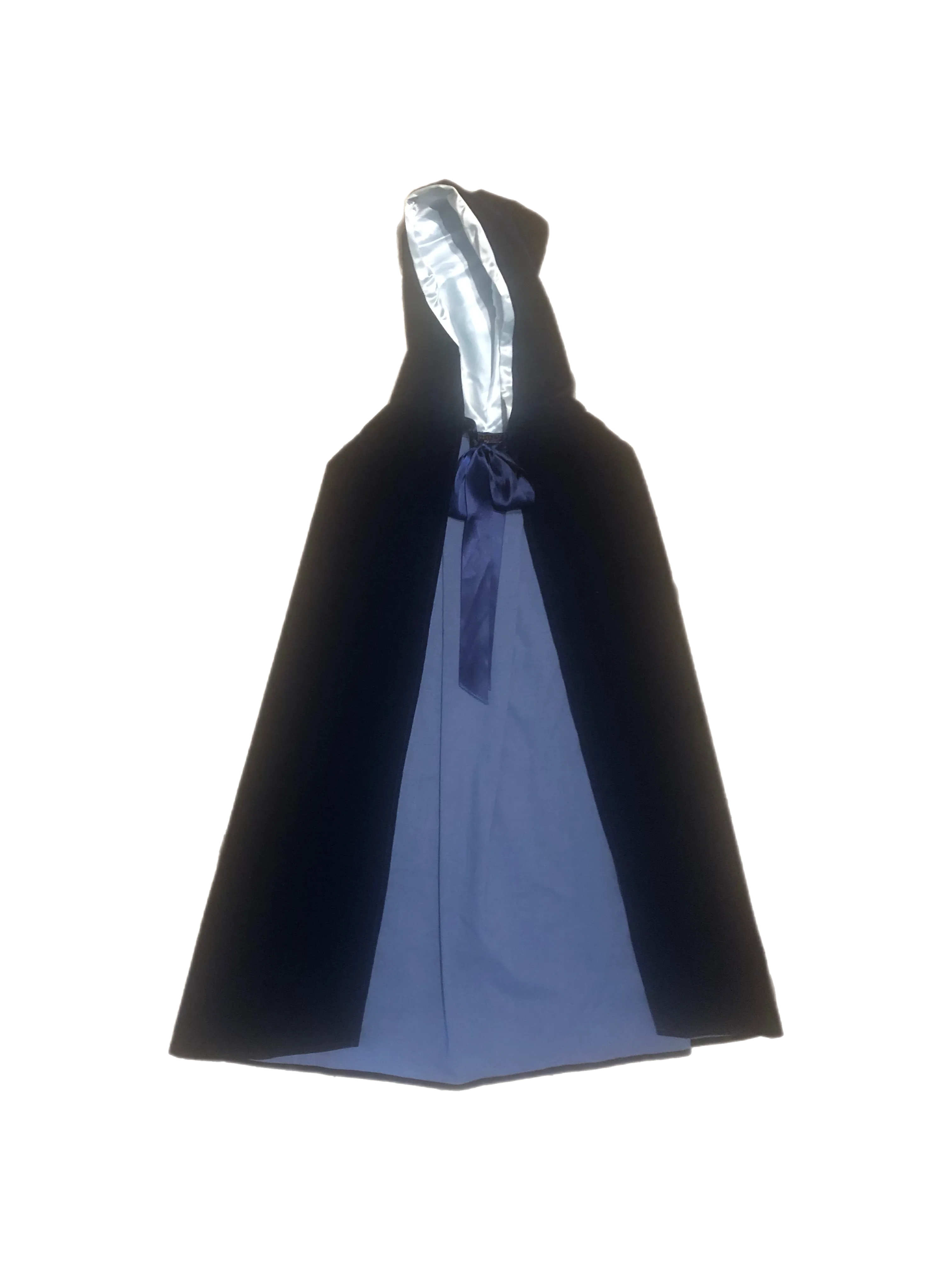 Blue Velvet Cape