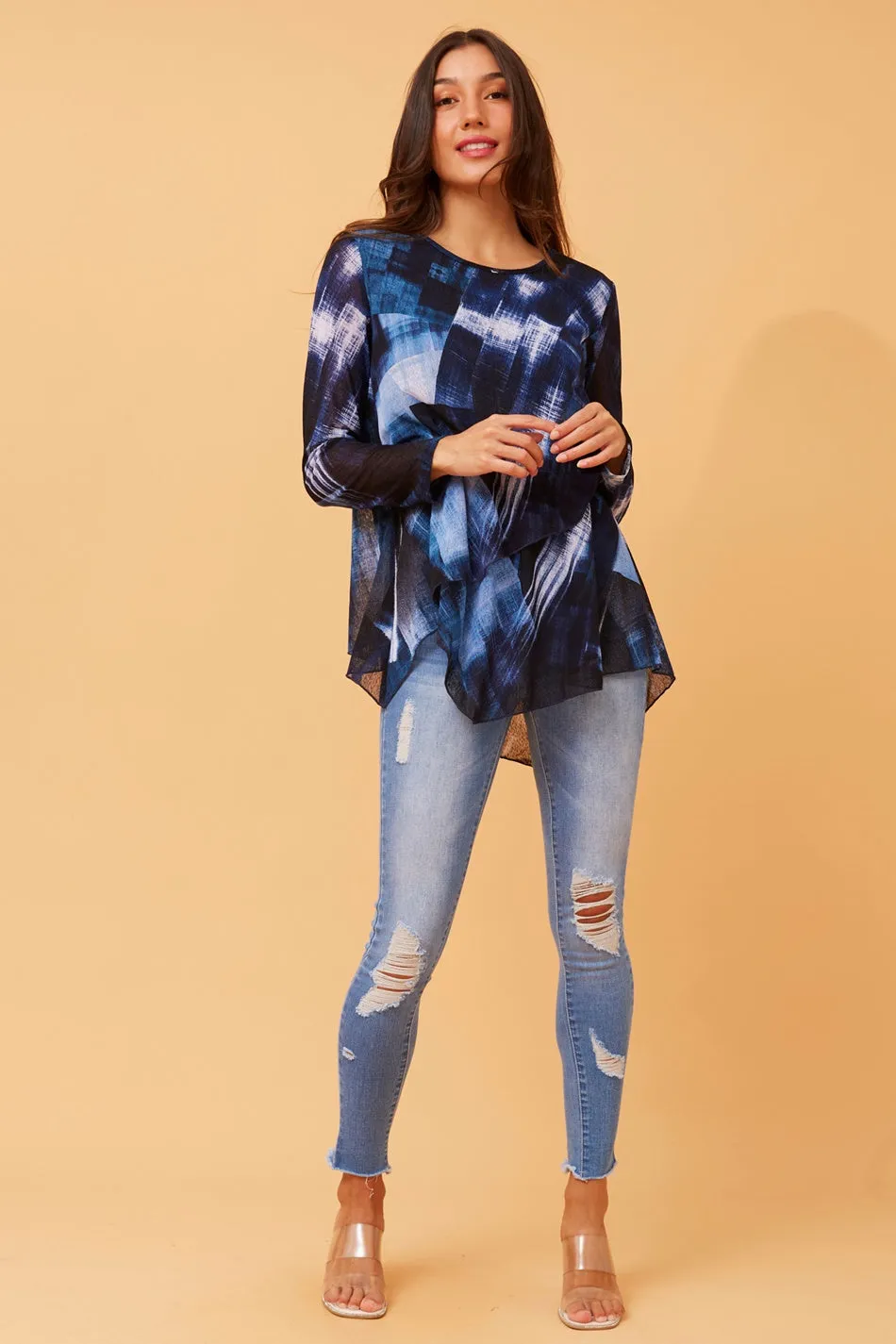 BOBBI DOUBLE LAYERED TOP