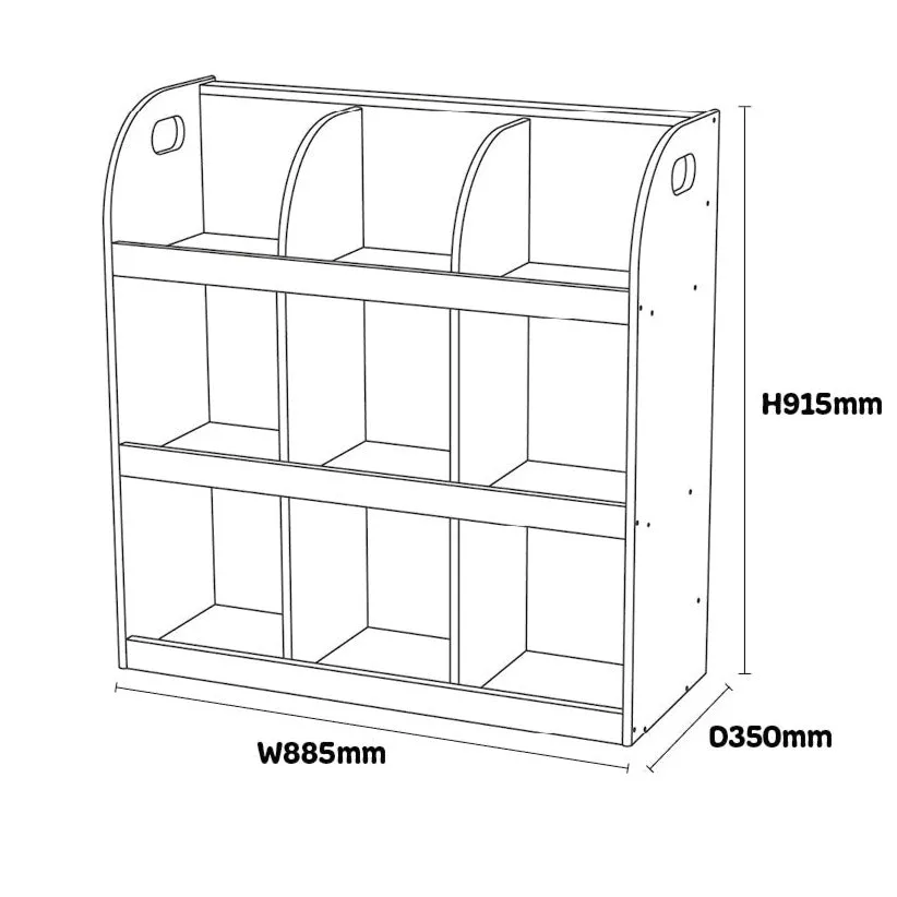 Book Display and Storage Unit