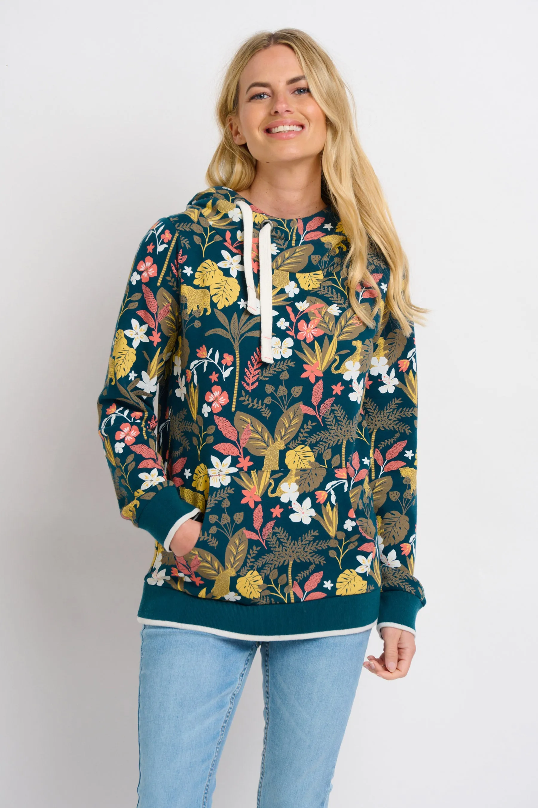 Botanical Jungle Elise Hoodie