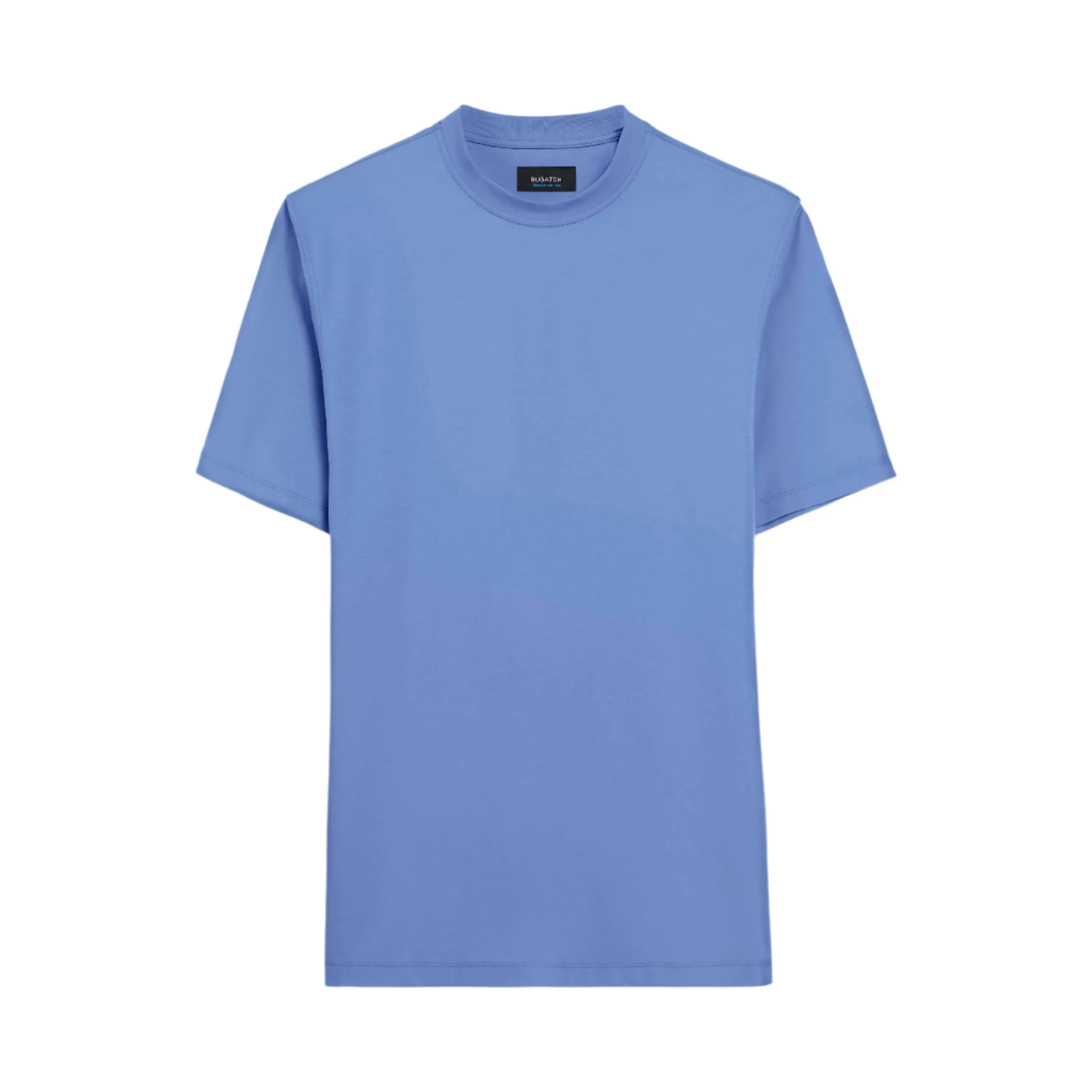 Bugatchi Ooohcotton Tech T-Shirt - Air Blue