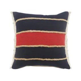 Cape Cod Lr07636 Navy/Red Pillow