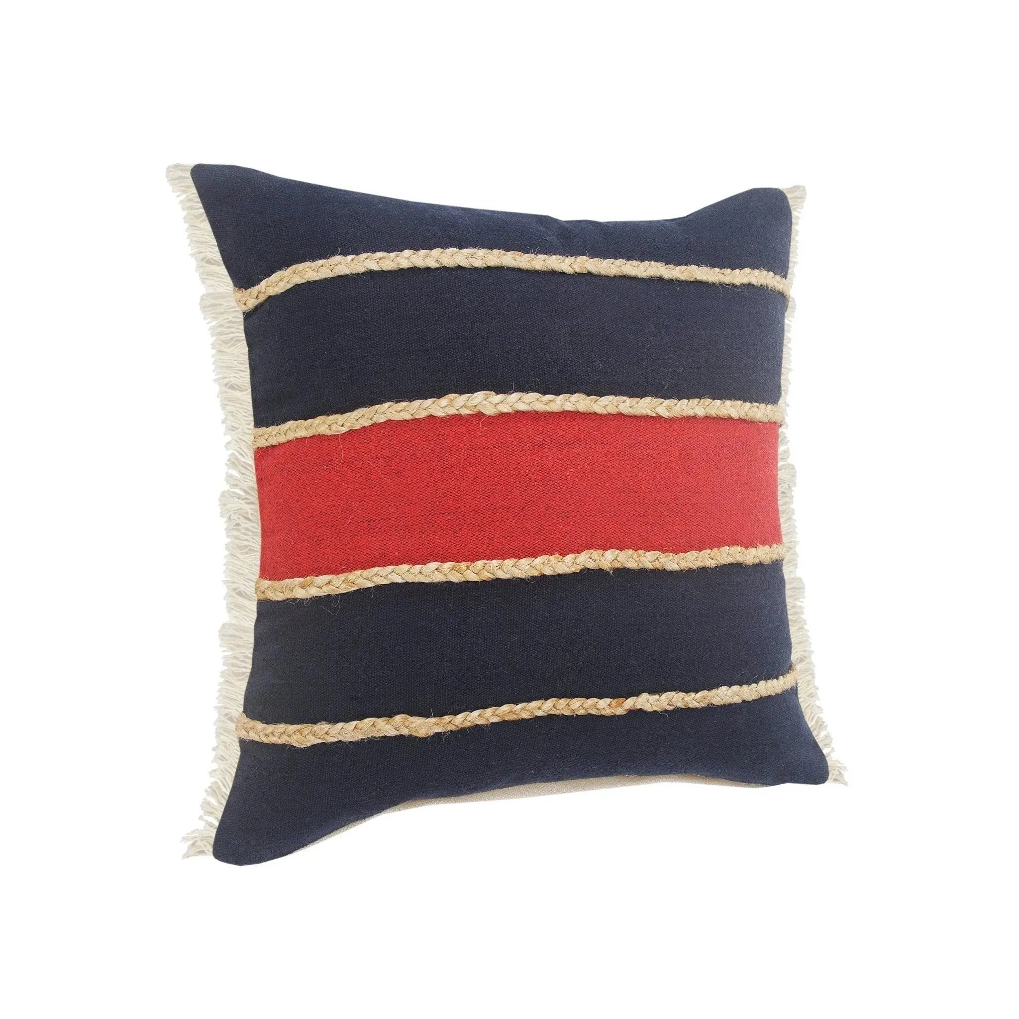 Cape Cod Lr07636 Navy/Red Pillow