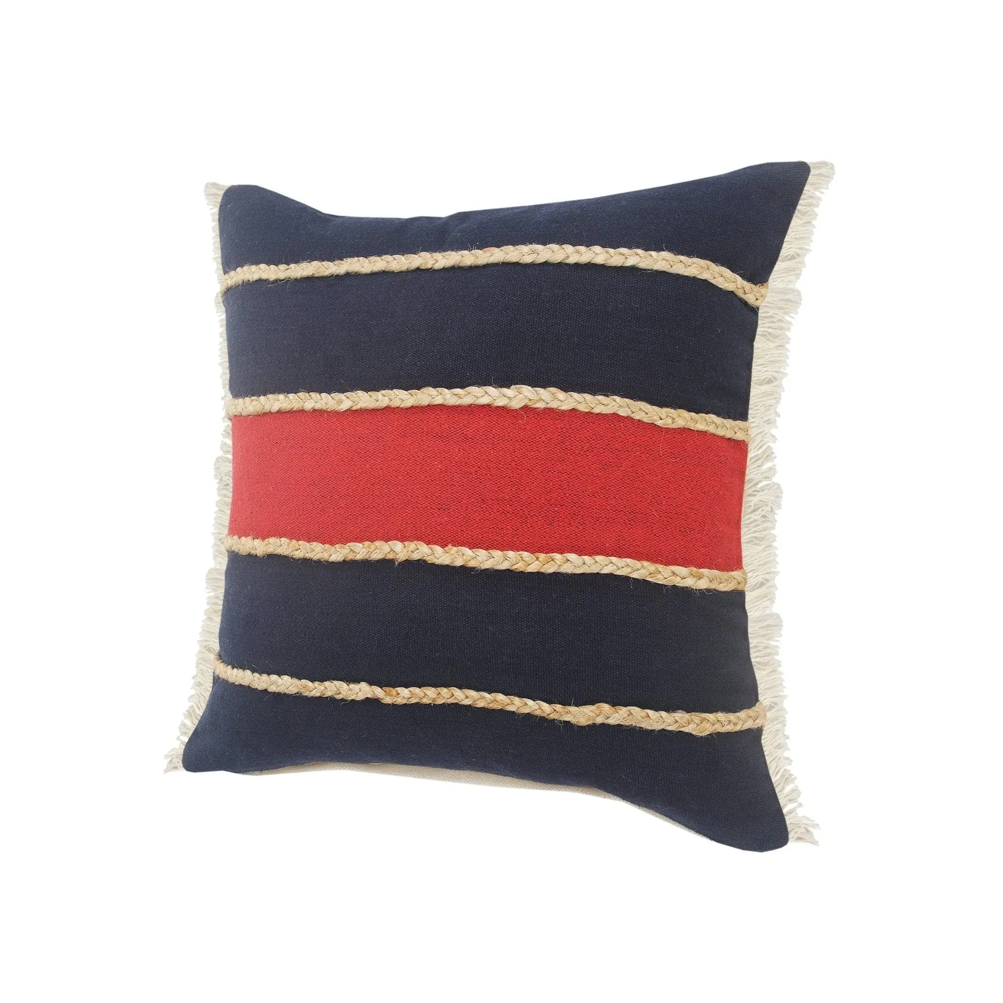 Cape Cod Lr07636 Navy/Red Pillow