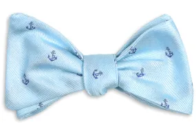 Cape Fear Anchor Bow Tie - Blue