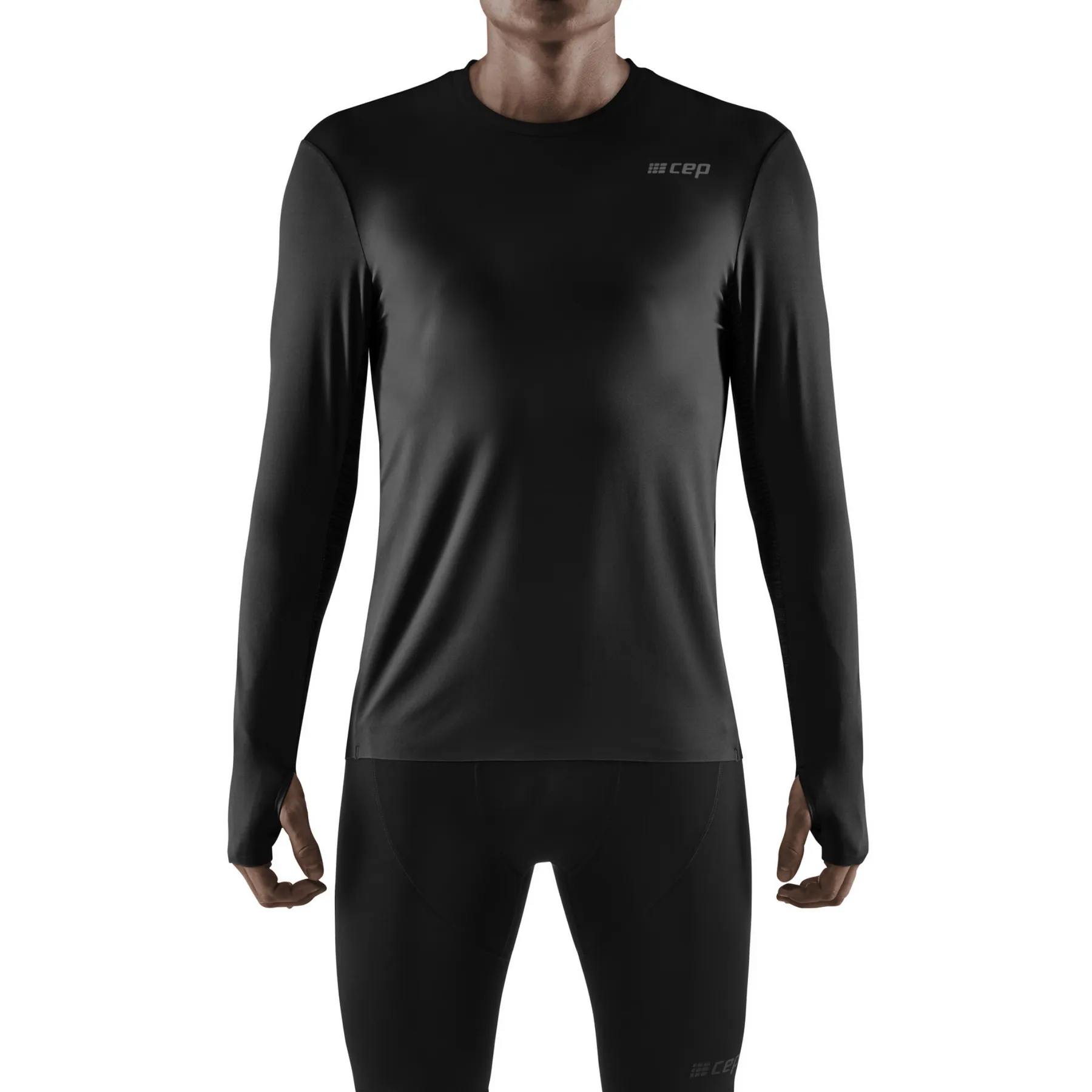 CEP | Run Shirt Long Sleeve | Men's | Black