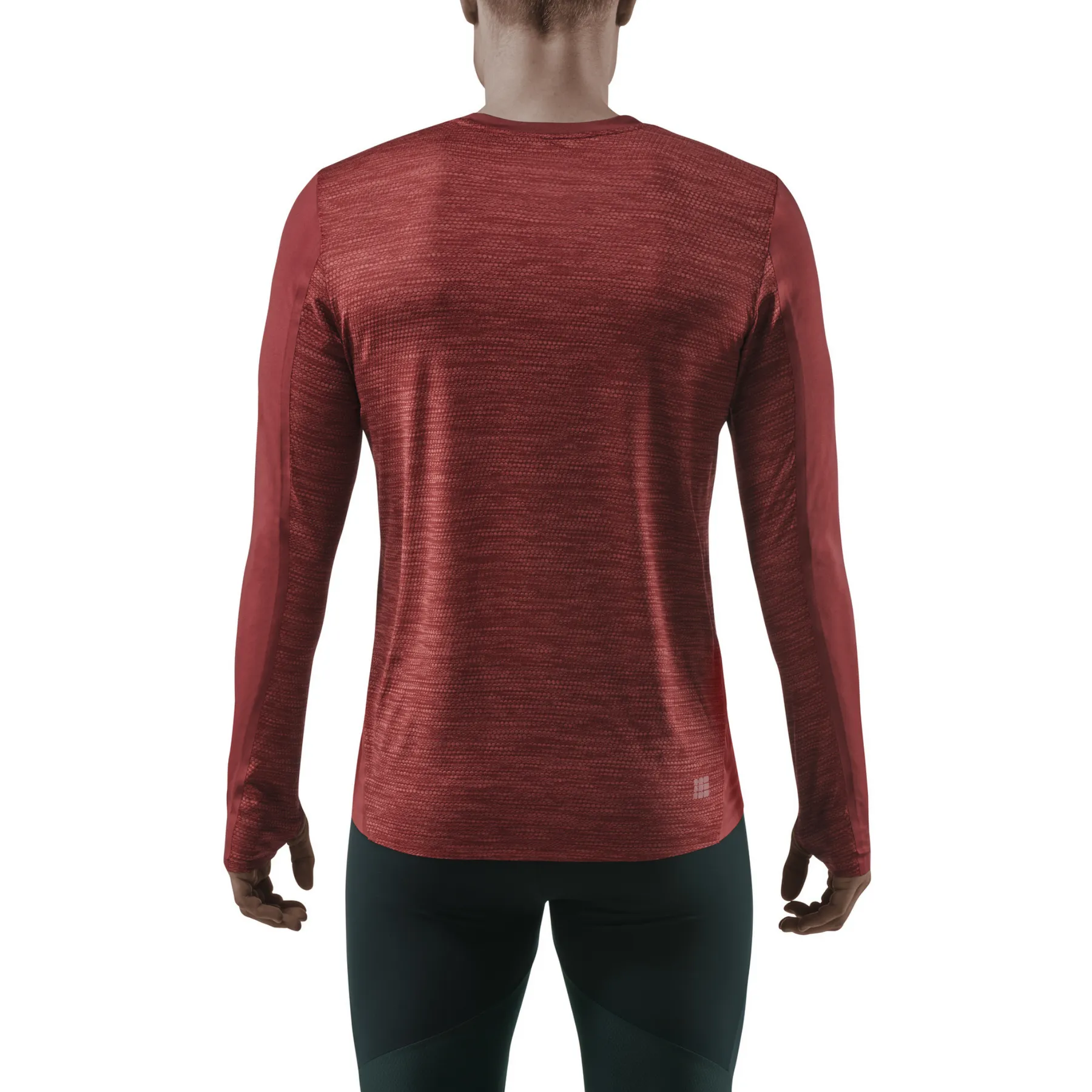 CEP | Run Shirt Long Sleeve | Men's | Dark Red