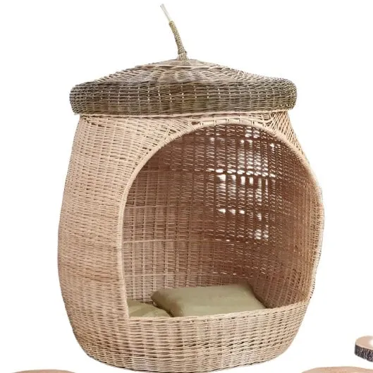 Children's Wicker Acorn Corner Pod