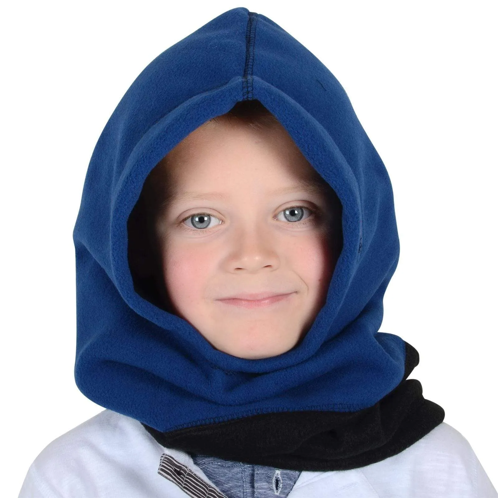 Childrens Winter Polar Fleece Hood Balaclava Neck Warmer