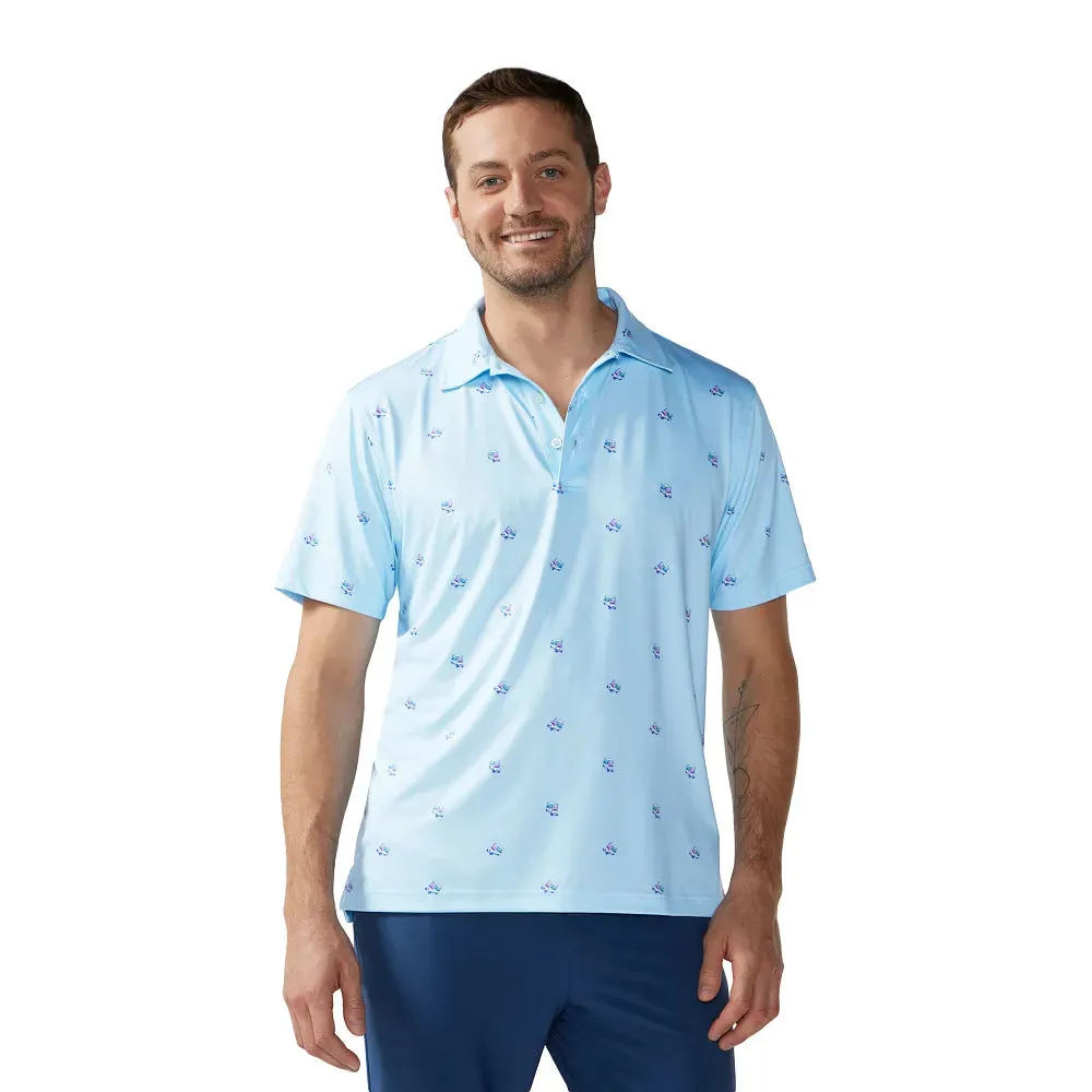 Chubbies Men's Kiss My Putt Performance Polo