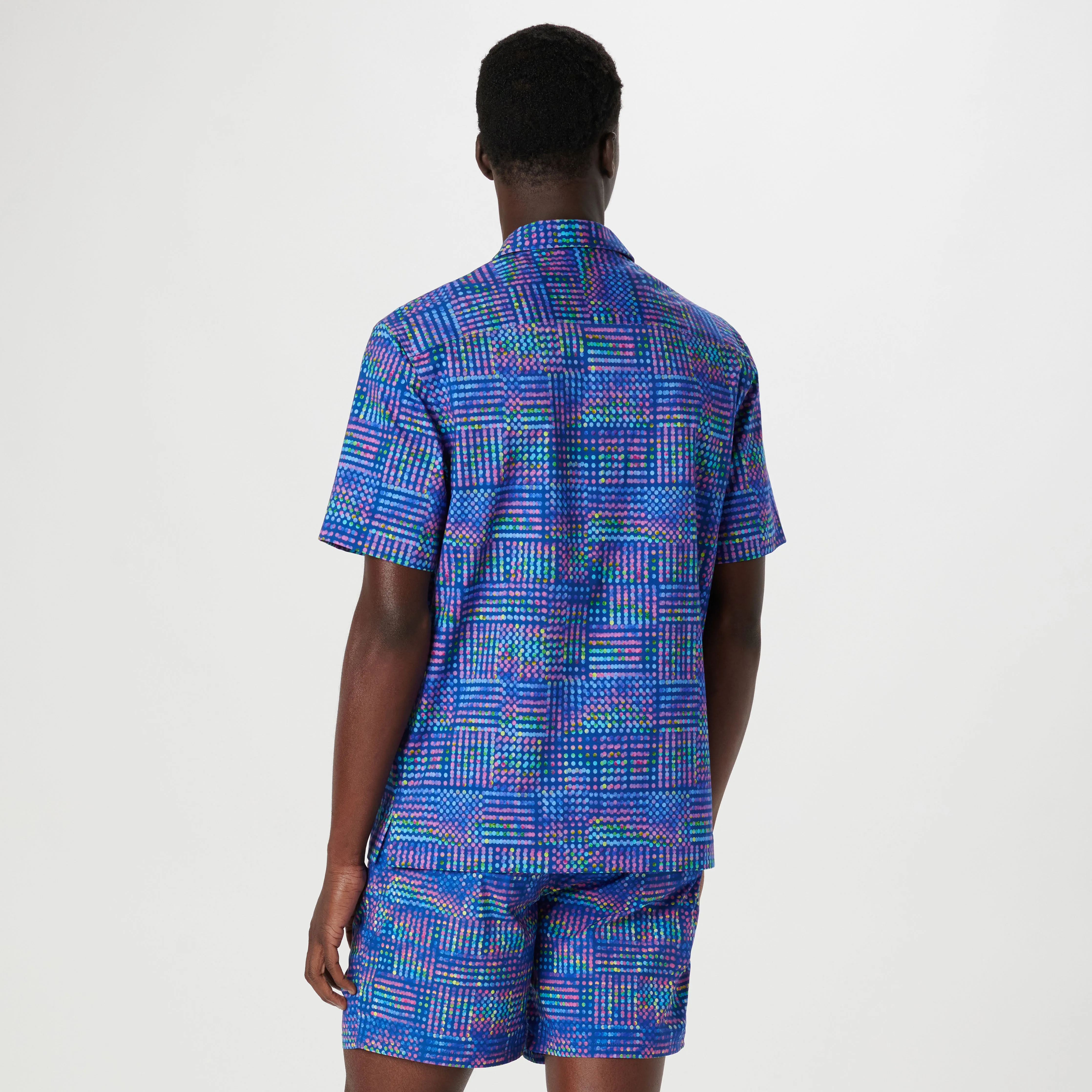 Cole Geometric OoohCotton Camp Shirt