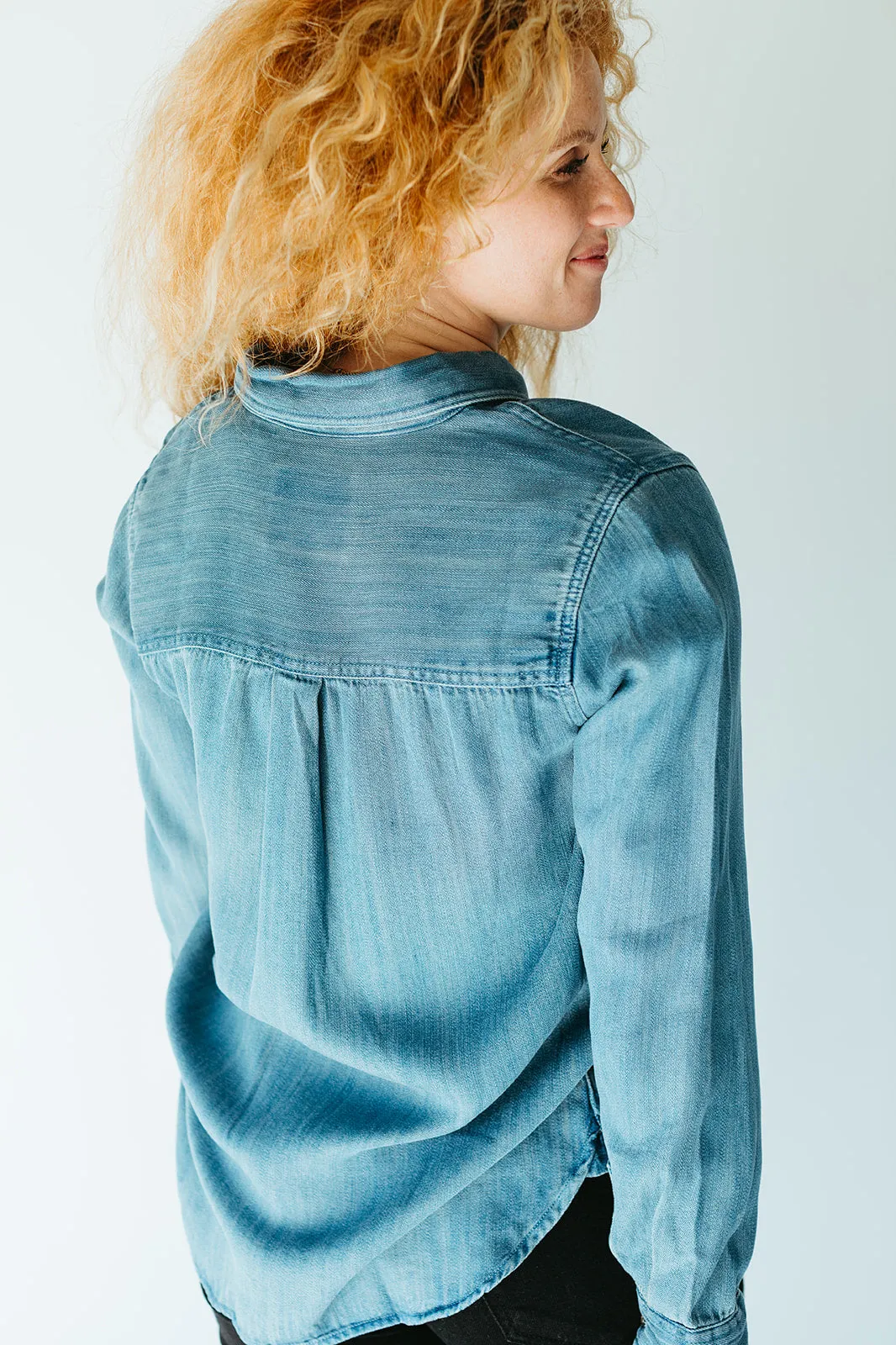 Collie Chambray Top