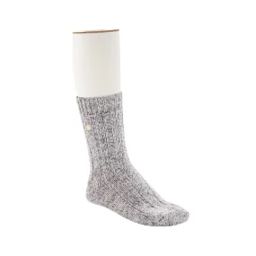 Cotton Twist Socks Men Light Grey