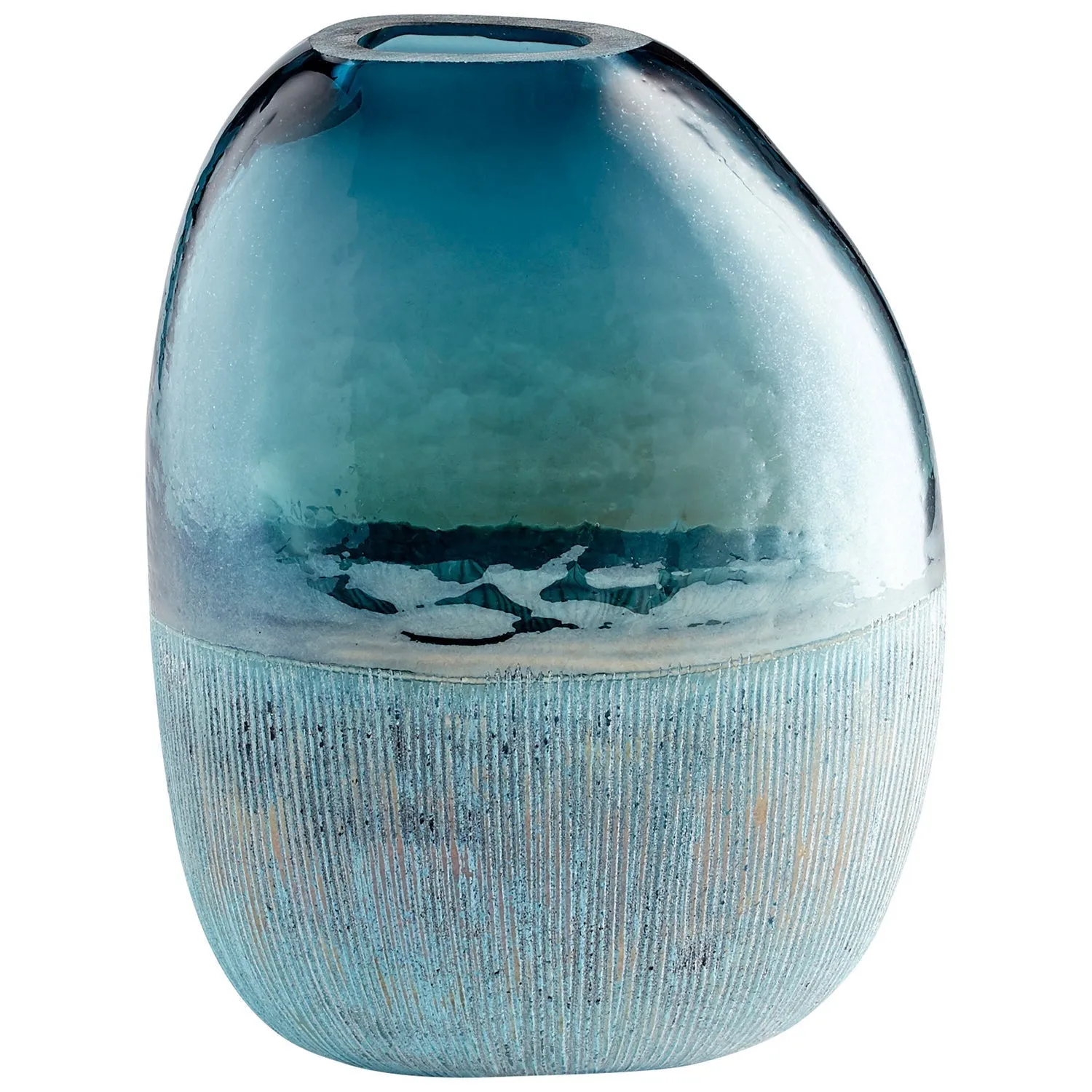 Cyan Design 11073 Cape Caspian Vase - Blue - Large