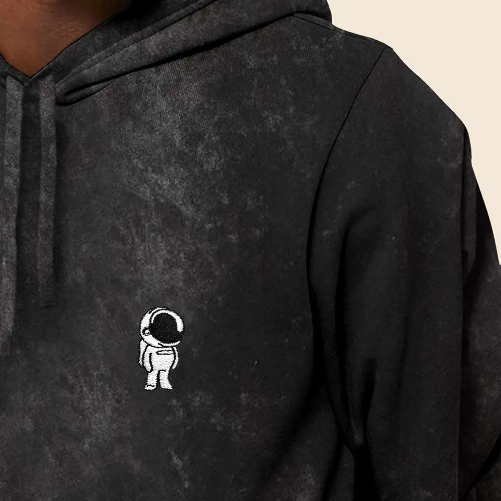 Dalix Astronaut Mineral Wash Hoodie