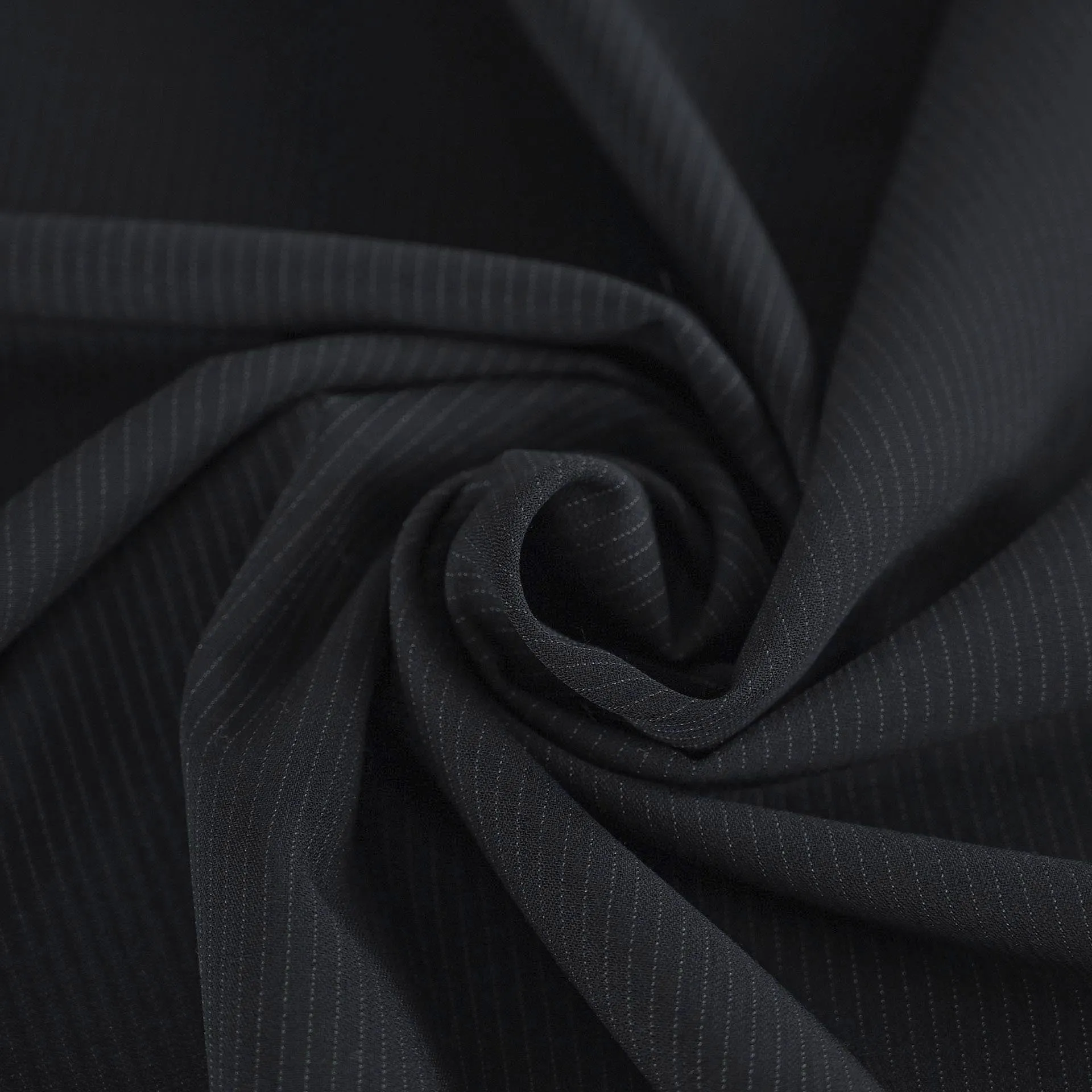 Dark Navy Suiting Pinstripe 4650