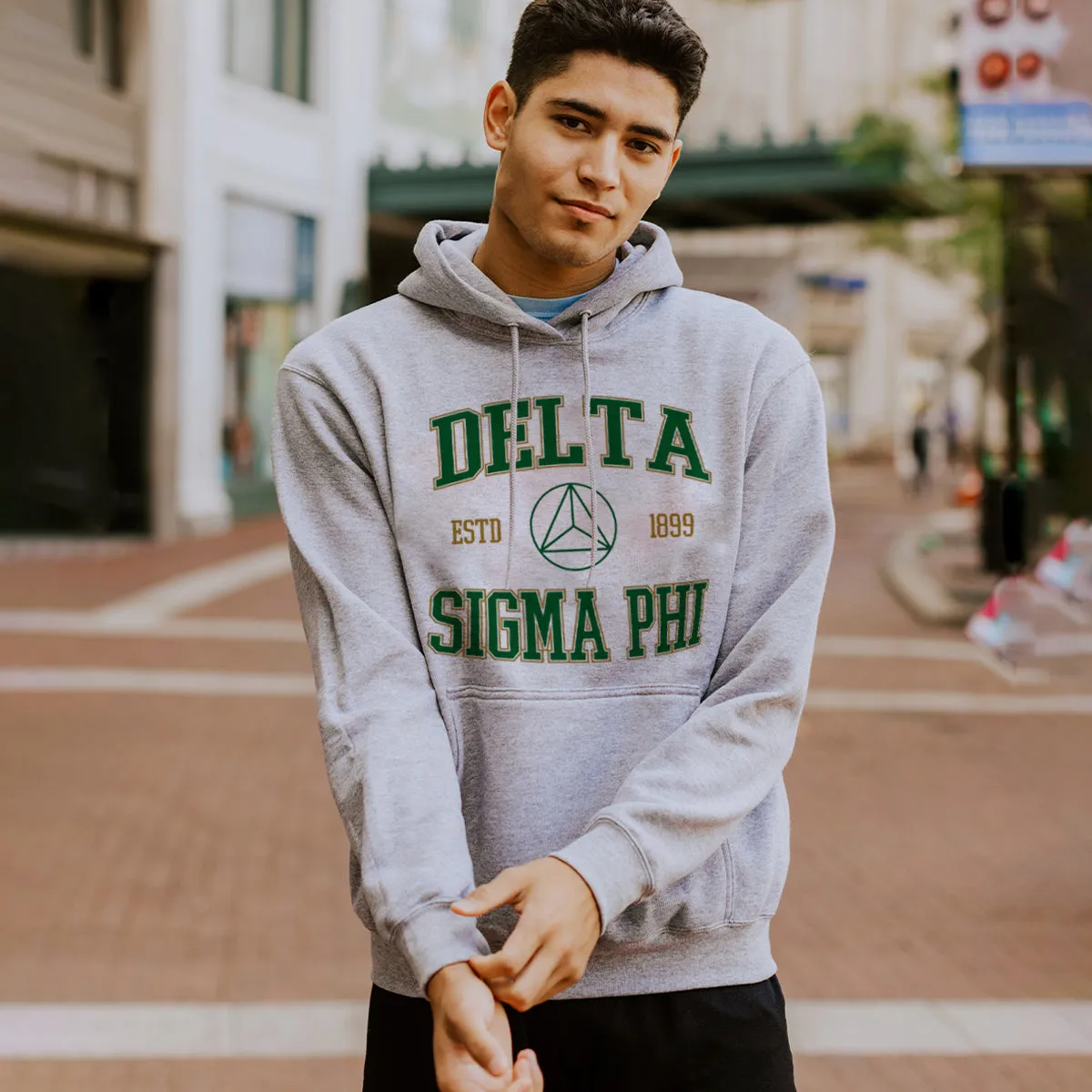 Delta Sig Classic Crest Hoodie