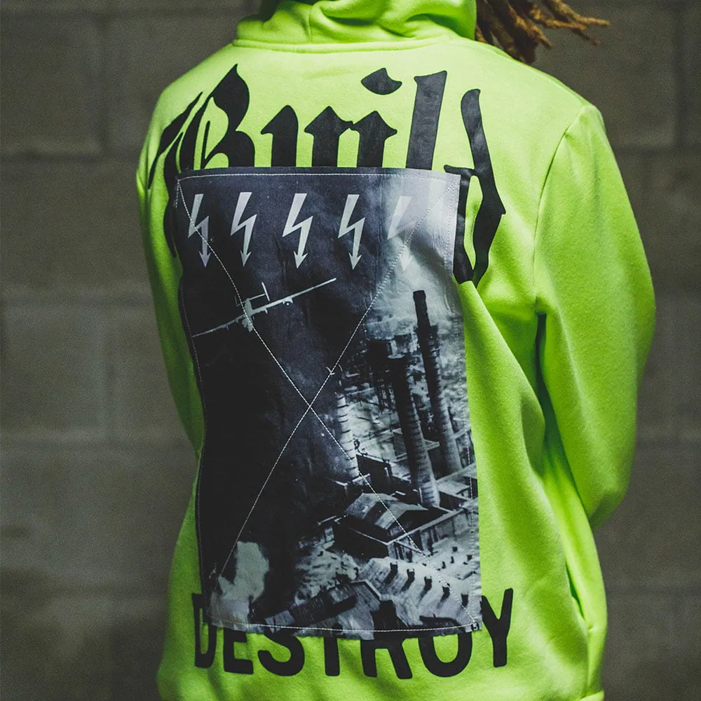 Destroy Hooded Sweatshirt Volt