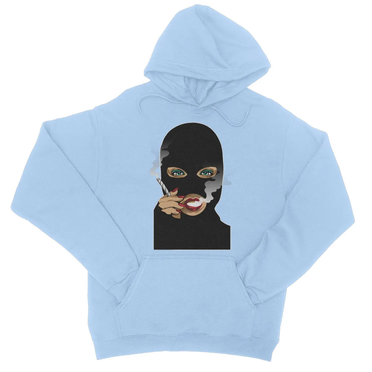 DONT KILL MY VIBE MASKED  College Hoodie