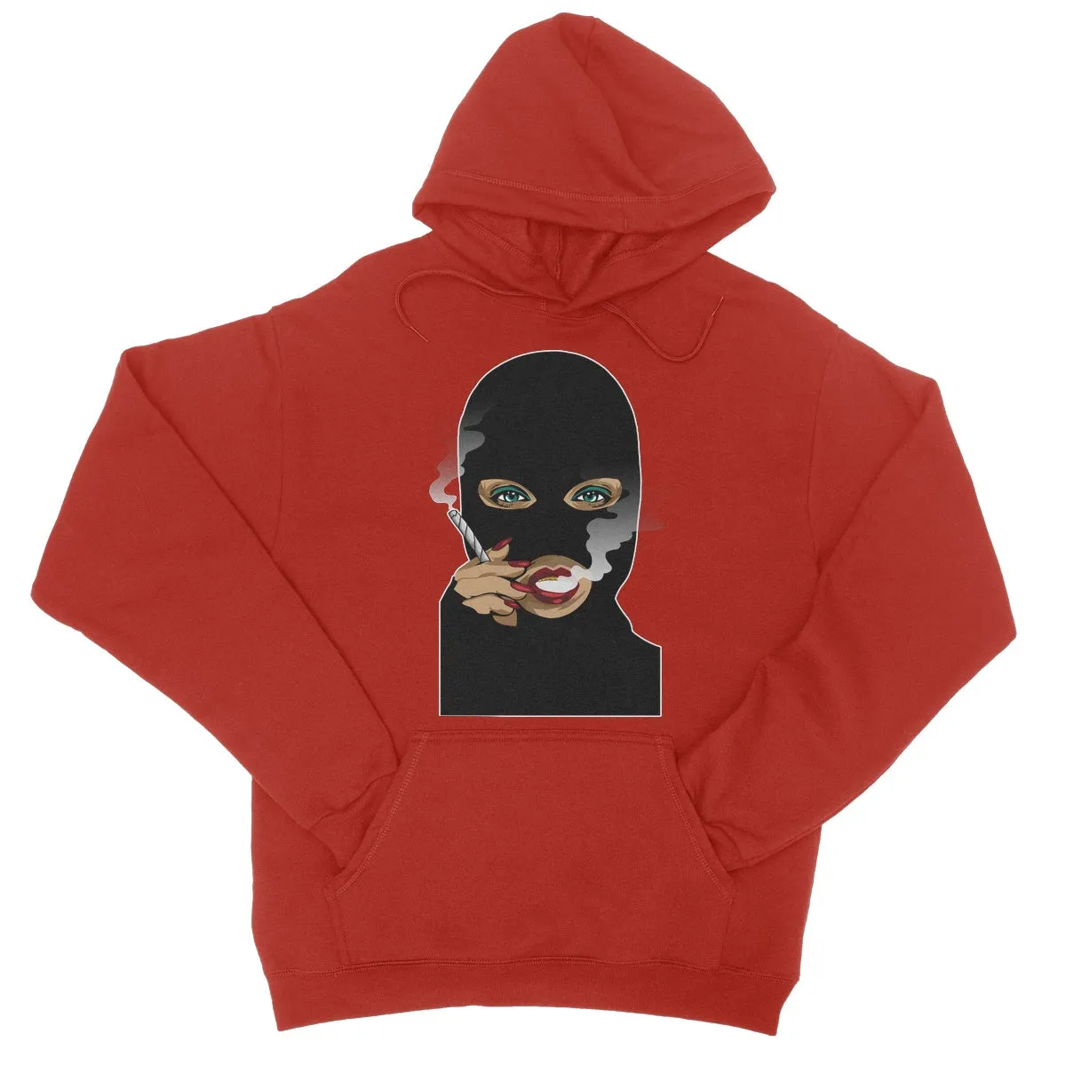 DONT KILL MY VIBE MASKED  College Hoodie