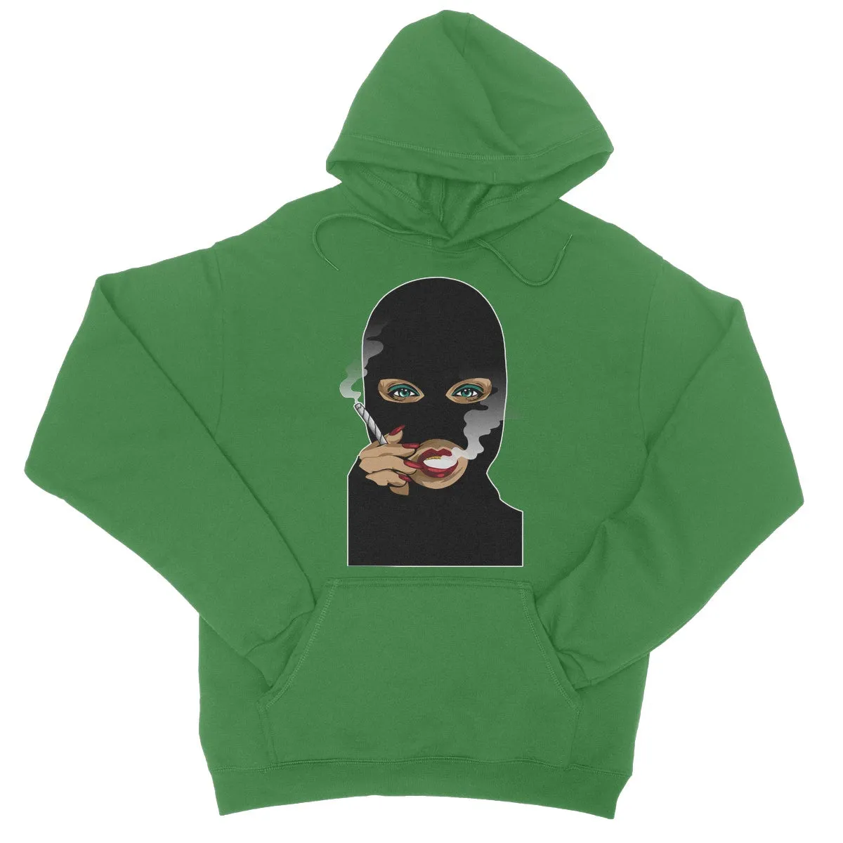 DONT KILL MY VIBE MASKED  College Hoodie