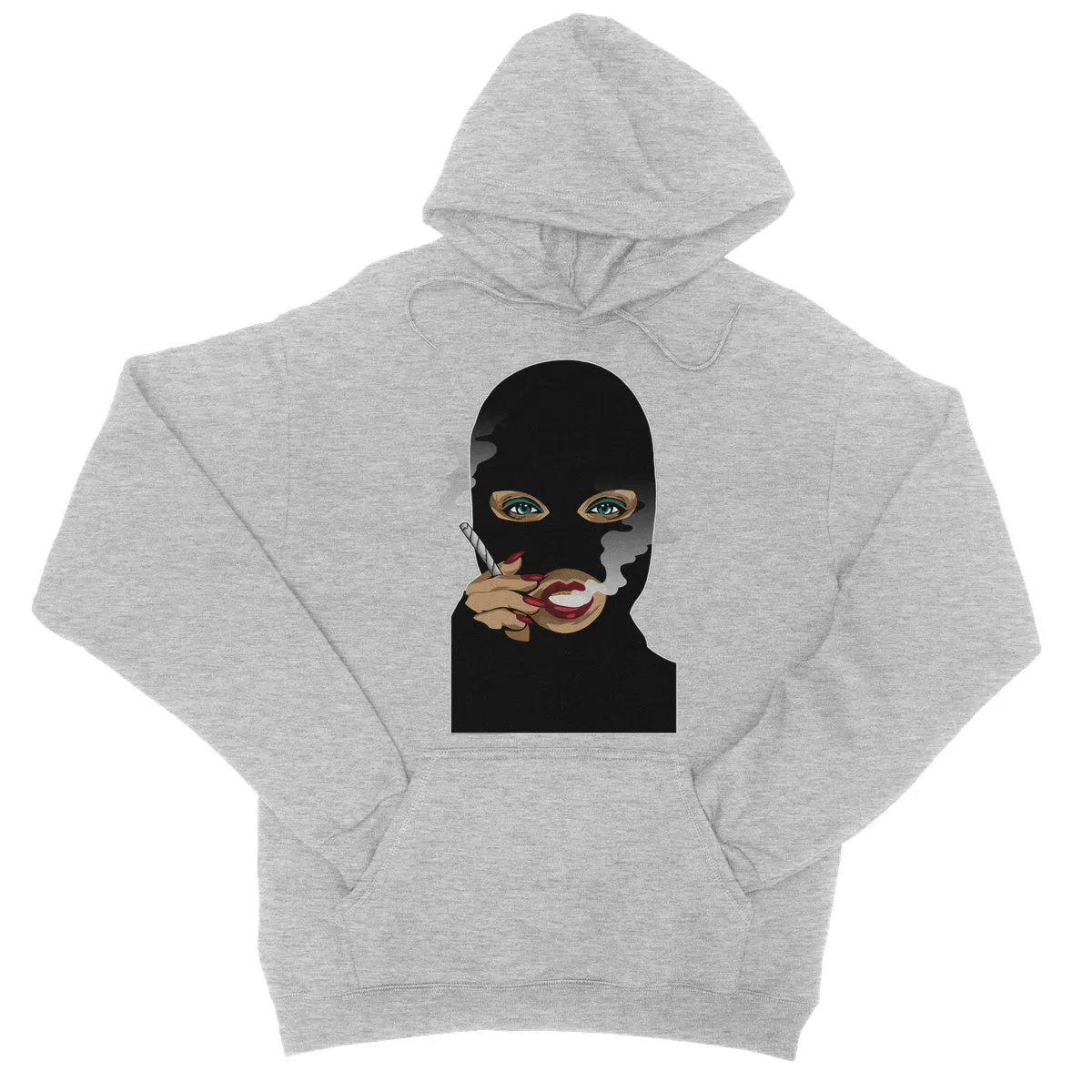 DONT KILL MY VIBE MASKED  College Hoodie