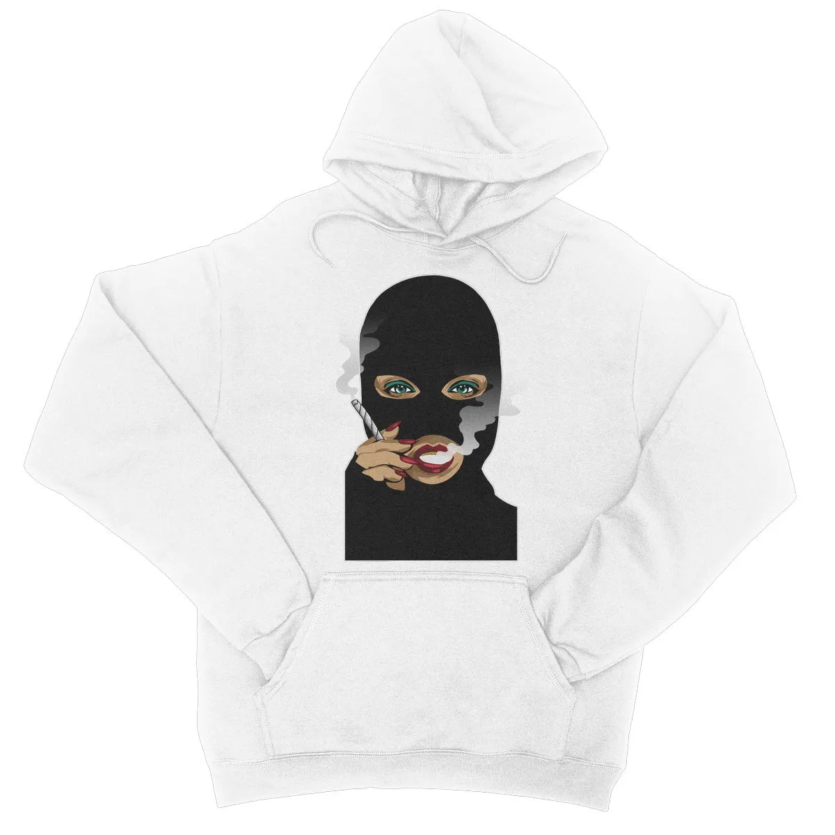 DONT KILL MY VIBE MASKED  College Hoodie