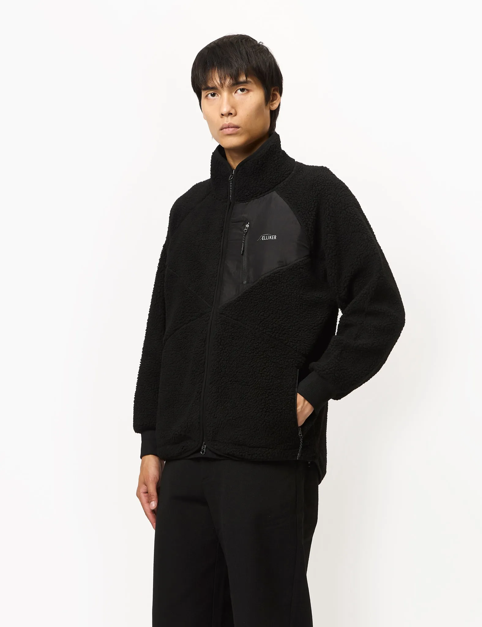 Elliker Keld Fleece Jacket - Black