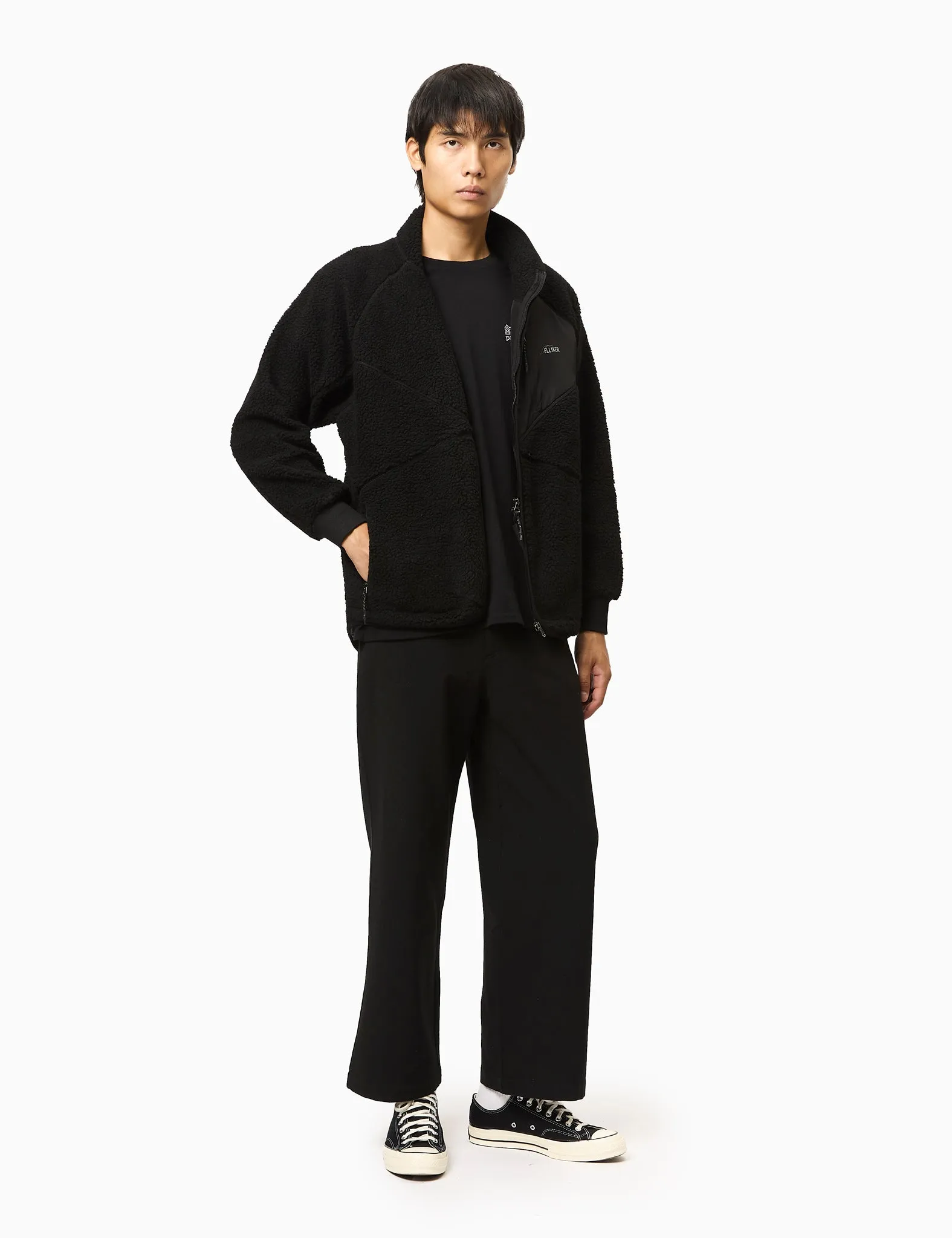 Elliker Keld Fleece Jacket - Black