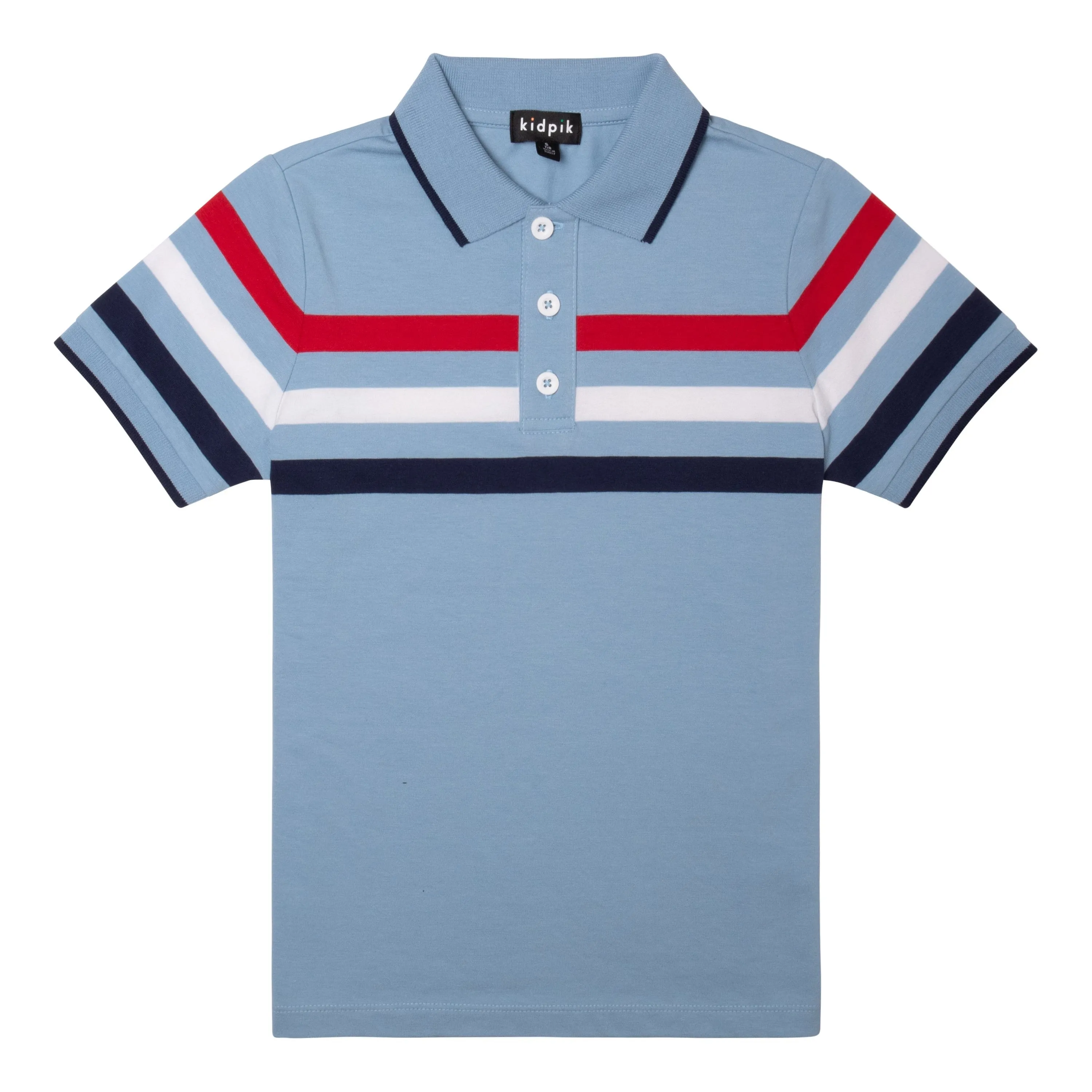 Engineered Stripe Polo