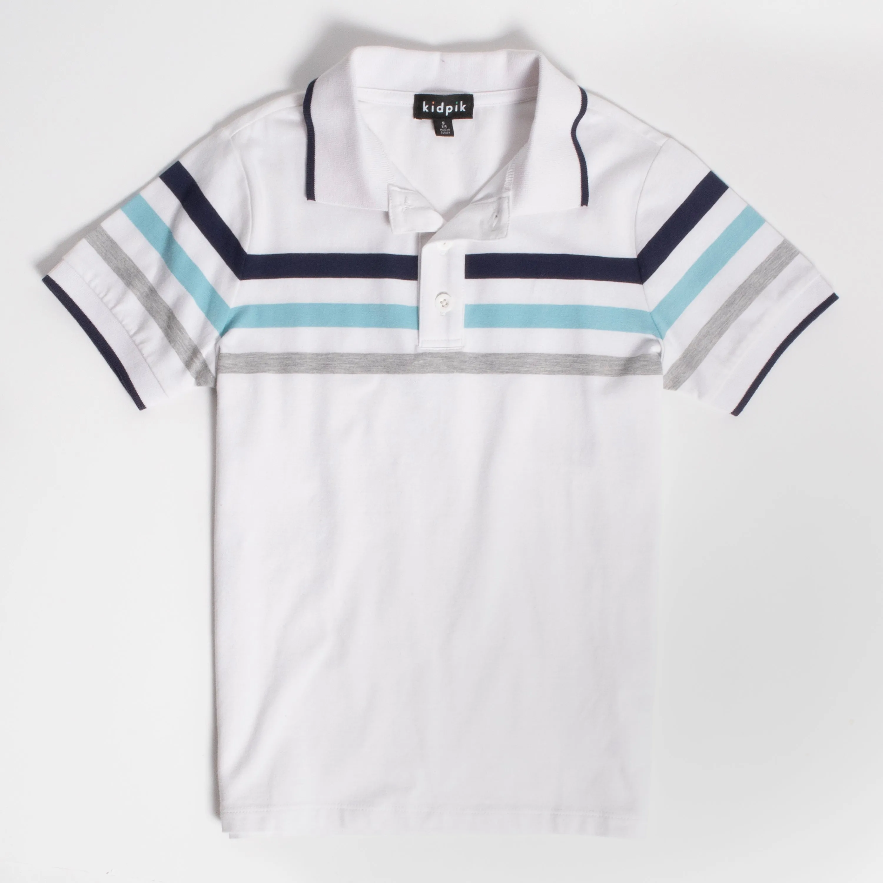 Engineered Stripe Polo