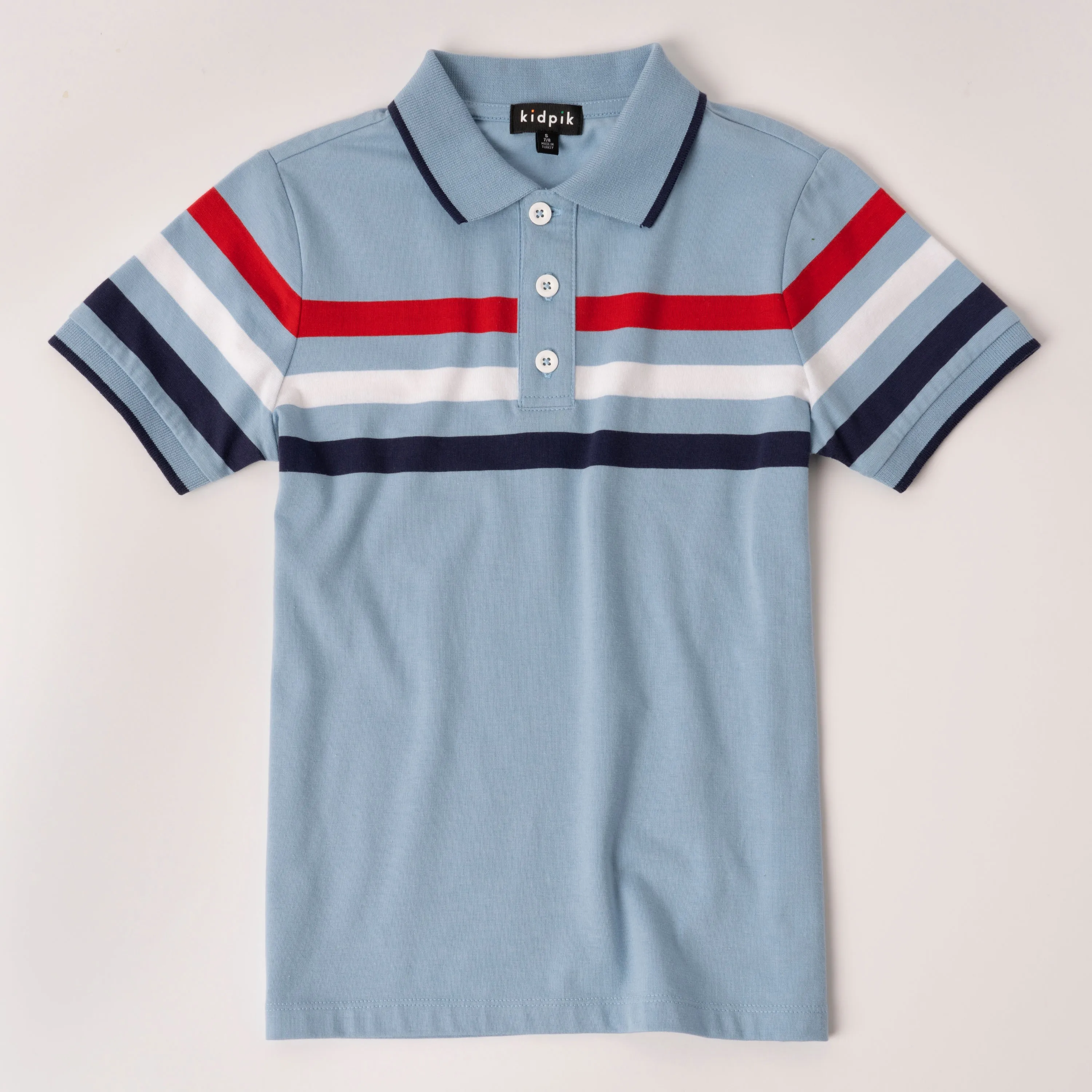 Engineered Stripe Polo